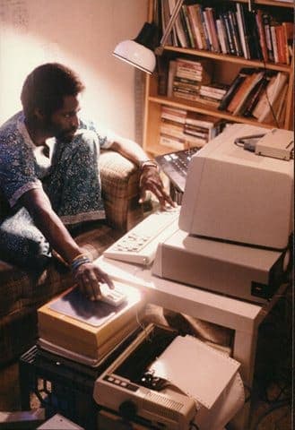 JHT at an IBM PC second edition, 1984.